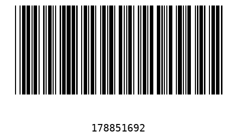 Barcode 17885169