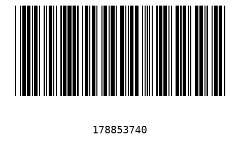 Barcode 17885374