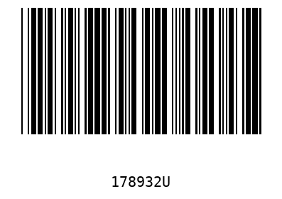 Bar code 178932