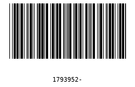 Bar code 1793952