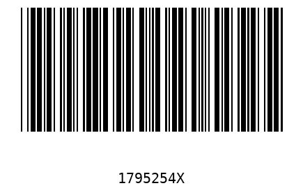 Bar code 1795254
