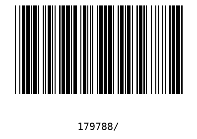 Barcode 179788