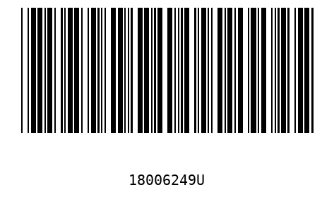 Barcode 18006249