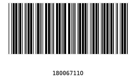 Barcode 18006711