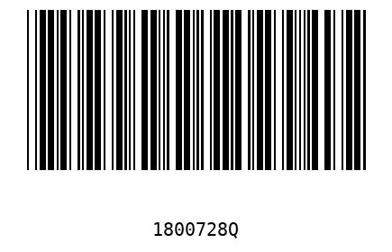 Barcode 1800728