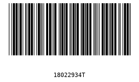 Barcode 18022934