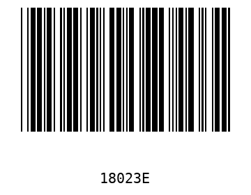 Barra Código, Code 39 18023