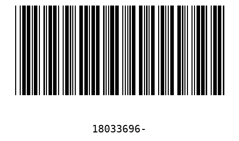 Barcode 18033696
