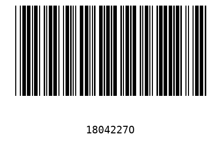 Barcode 1804227