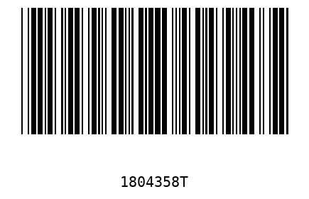 Barcode 1804358