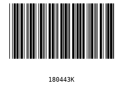 Barcode 180443