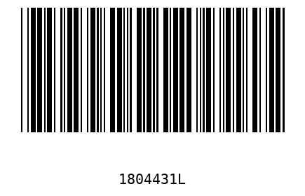 Barcode 1804431