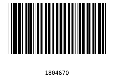 Barcode 180467