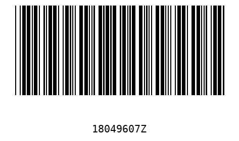Barcode 18049607