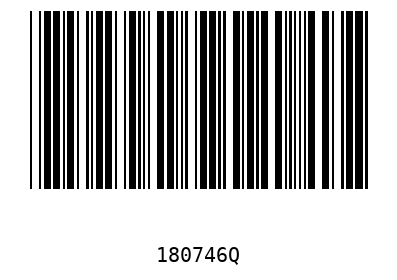 Barcode 180746