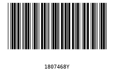 Barra Código 1807468