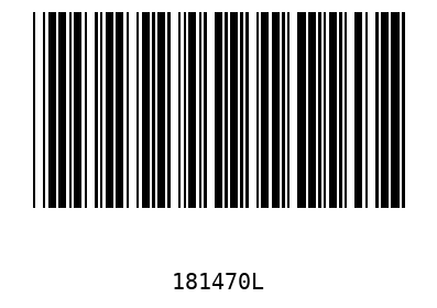 Barcode 181470
