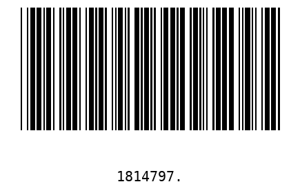 Barcode 1814797