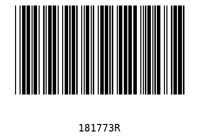 Barcode 181773
