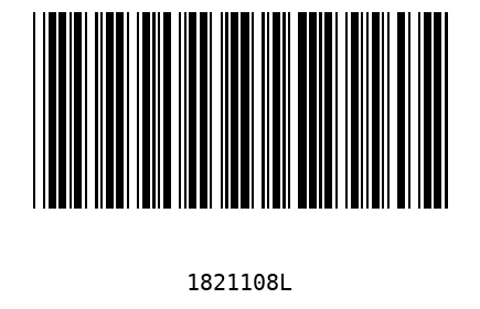Barcode 1821108