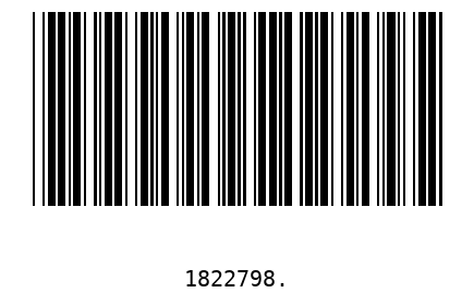 Barcode 1822798