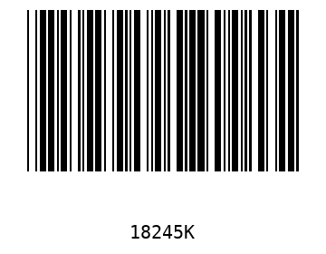 Barra Código, Code 39 18245