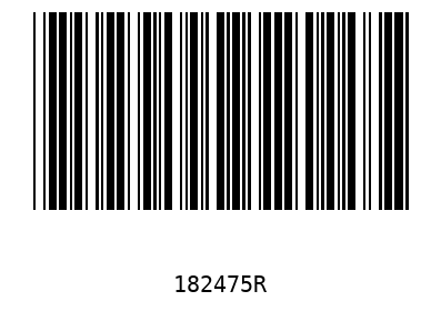 Barcode 182475