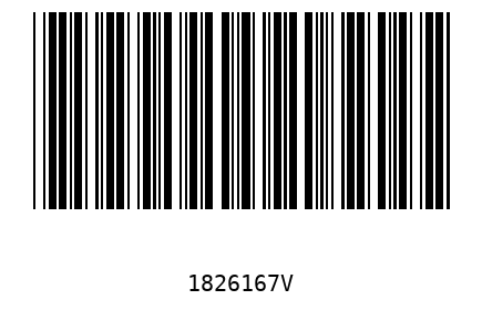 Bar code 1826167