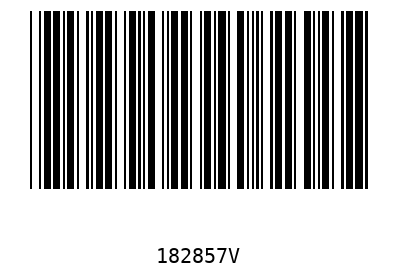 Barcode 182857