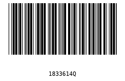 Barcode 1833614