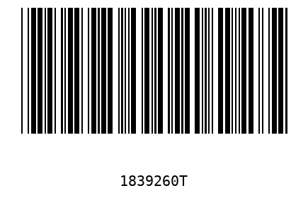 Barcode 1839260