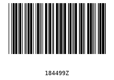 Barcode 184499