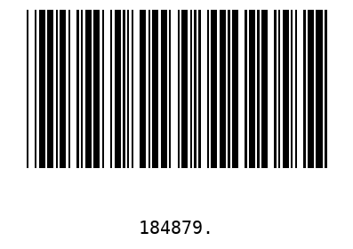Barcode 184879