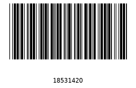 Bar code 1853142