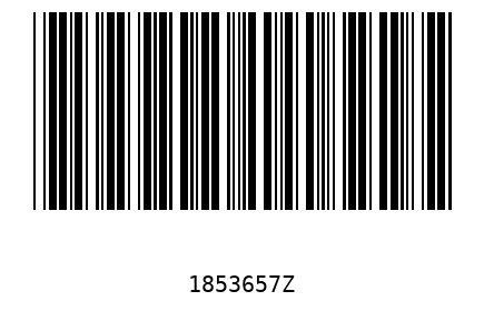 Bar code 1853657