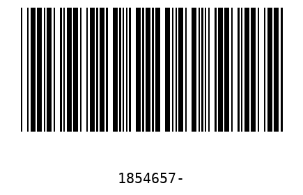 Barra Código 1854657