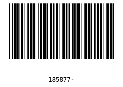 Barcode 185877
