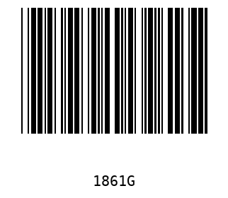 Barra Código, Code 39 1861