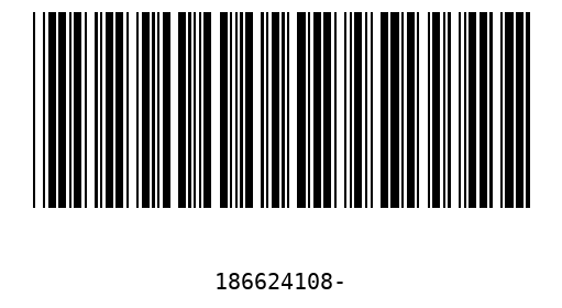 Barcode 186624108
