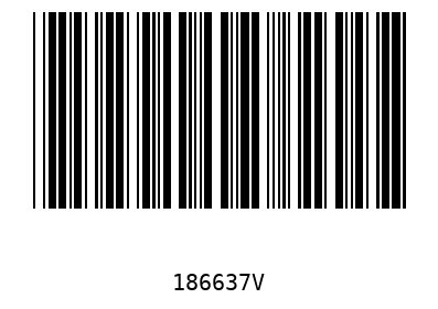 Bar code 186637
