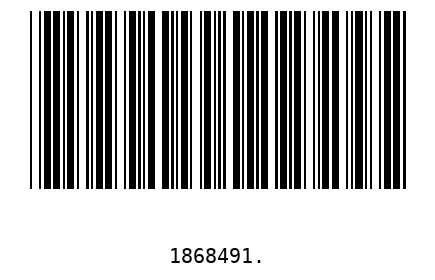Bar code 1868491