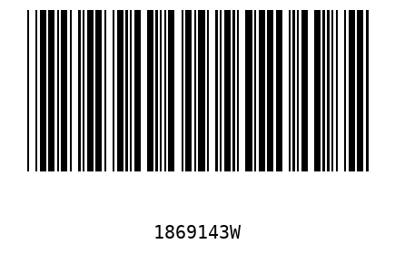 Bar code 1869143