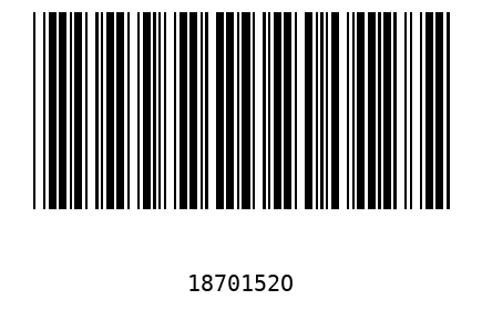 Barra Código 1870152