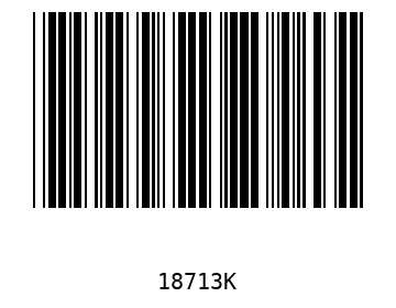 Barra Código, Code 39 18713