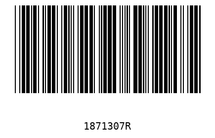 Bar code 1871307