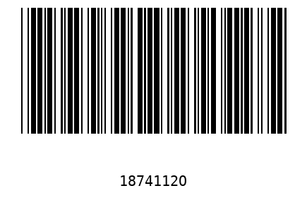Bar code 1874112