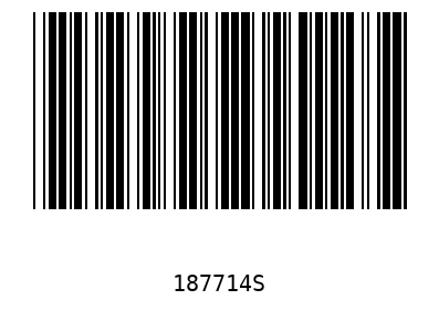 Barcode 187714