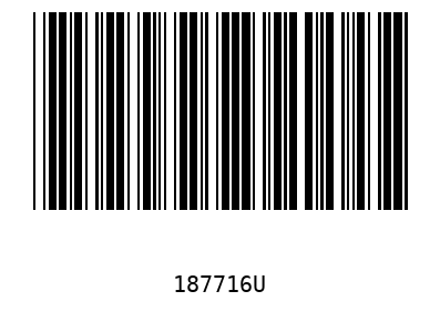 Barcode 187716