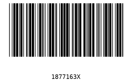Bar code 1877163