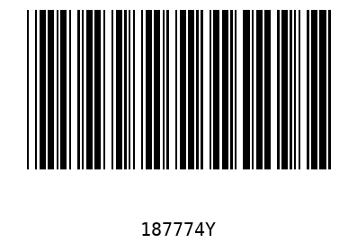 Barcode 187774